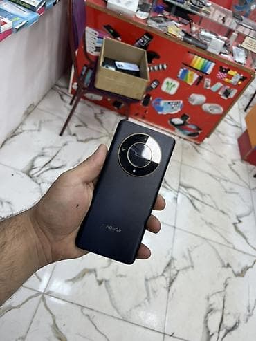 Honor X9b, 256 GB, rəng - Qara, Barmaq izi