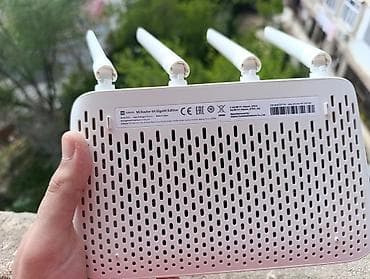 Modemlər və şəbəkə avadanlıqları: Xiaomi Mi Router 4A Gigabit Edition qutusu yoxduhec bir problem — 4