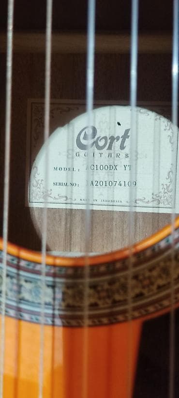 Музыкальные инструменты: Klassik gitara – tam ölçü (4/4) - Korpus: parlaq lak örtüklü, klassik — 5
