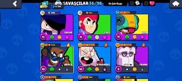 Digər ixtisaslar: Brawl Stars hesabı – detallı oyun profili Ümumi: - Profil adı — 3