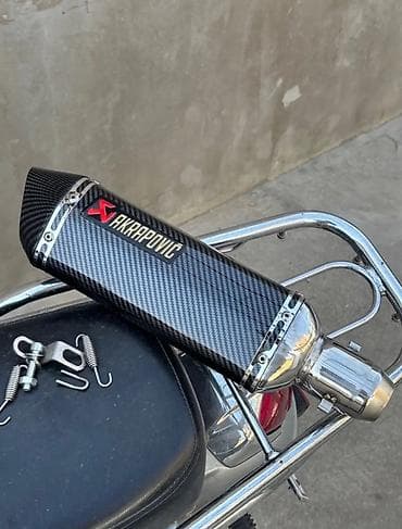 20 lik disk teker: Akrapoviç motosiklet səsboğucu (egzoz ucu karbon) - Material: karbon — 1