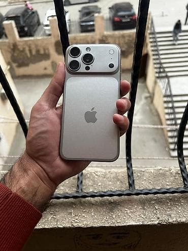 IPhone 15 Pro Max, 256 GB, Gümüşü, Face ID