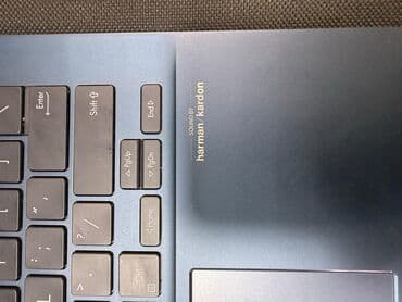 Samsung: ASUS Zenbook ultrabuk - Rəng: mavi, alüminium korpus, minimalistik — 5