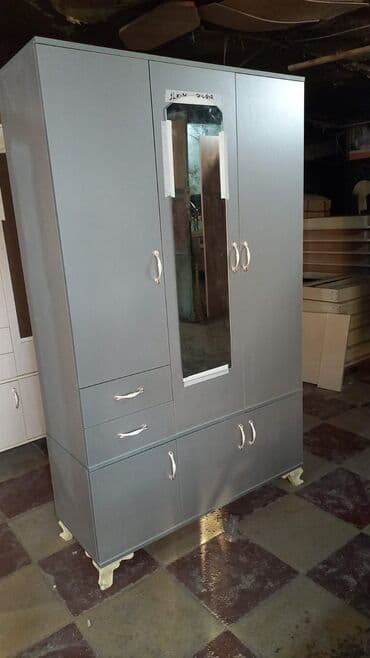 laminat qiyməti: Yeni, Açılan, 3 qapılı Düz dolab, Şifonyer, Azərbaycan — 5