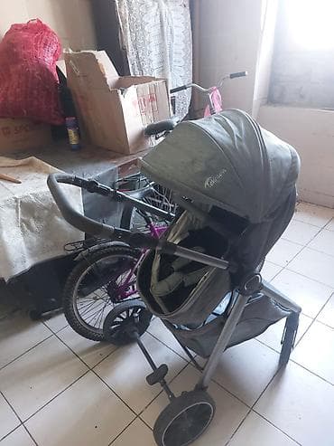 uşağ paltari: Uşaq arabası – təkərli, qatlana bilən model Öz qiyməti 350 manatdır — 3