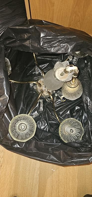 Çılçıraq, 6 lampa, Metal