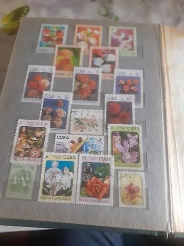 Марки: Filateliya albomu – müxtəlif ölkələrdən tematik markalar kolleksiyası — 9