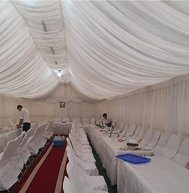 Paltar tikişi: Mərasim cadir yas cadır magar psıatka xidməti Açıq hava mərasimləri — 2