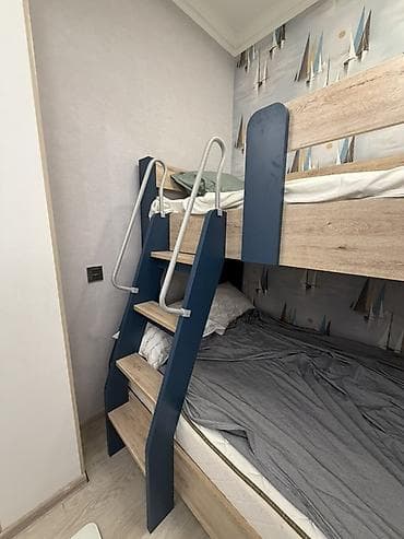 ushaq carpayisi: Oğlan və qız üçün, Yeni, Çarpayı, Matras ilə, Siyirməsiz, Laminat — 3