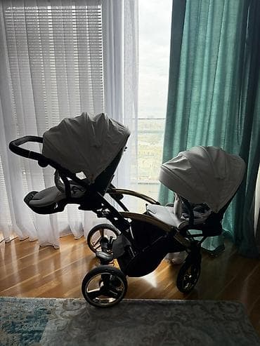 ağ şalvar: Əkizlər üçün araba, Yeni, Ünvandan götürmə, Pulsuz çatdırılma, Rayonlara çatdırılma — 6