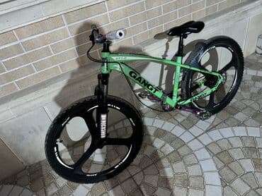 29 liq velosiped qiymeti ucuz: Velosiped – GANGT GT1.0 - Çərçivə: yüngül lehimli alüminium, yaşıl — 4