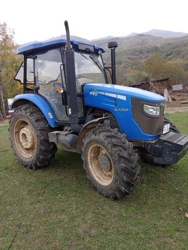 2107 teker: Traktor: YTO NLX1024, kabinəli, mavi rəngli Texniki xüsusiyyətlər və — 3