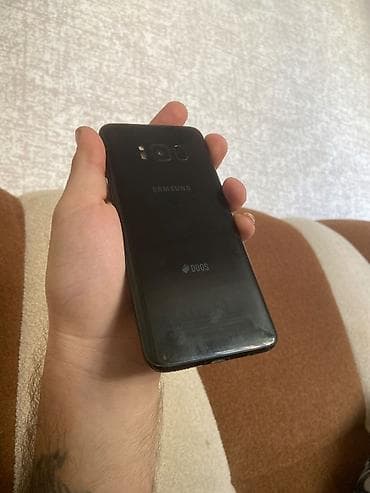 apple 5 s: Samsung Galaxy S8, 64 GB, rəng - Qara, Face ID — 2