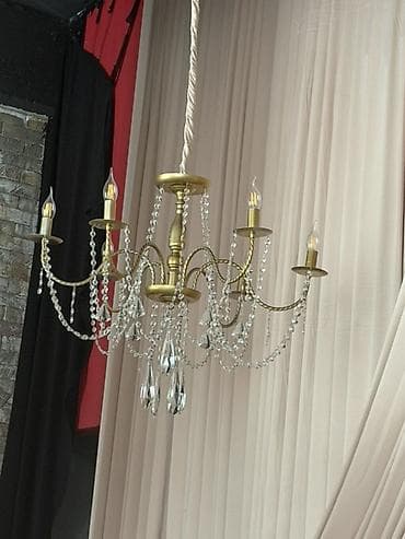 Çılçıraq, 6 lampa, Metal — 1