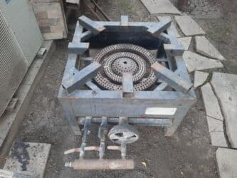 qurasdirilan soba: Yemək üçün, Qaz ilə işləyən — 1