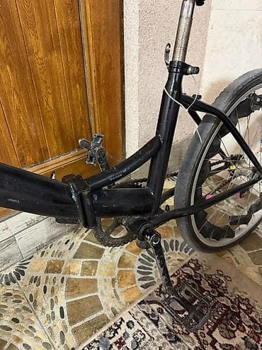 24 desna: Şəhər tipli uşaq/yeniyetmə velosipedi - Rəng: qara - Çərçivə: polad — 5