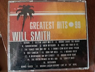 dvd usb: 45 azn Orijinal Will Smith – Greatest Hits ’99 “Miami” (Audio CD) — 3