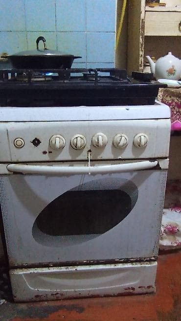 Qaz plitəsi Ayrıca dayanan, 4 gözlü — 5