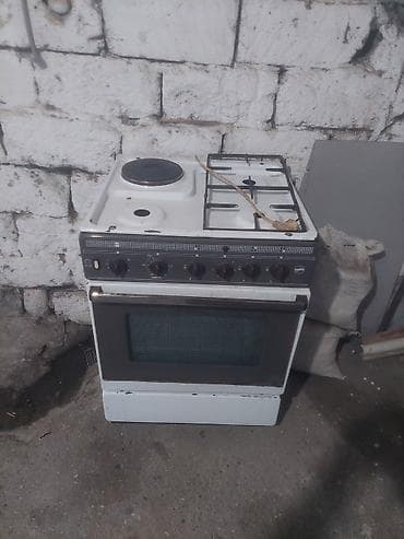 Qarışıq sobası Ayrıca dayanan, 4 gözlü