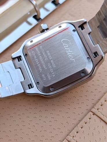 relax saat: Yeni, Qol saatı, Cartier, rəng - Qara — 3