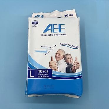 Şəkillər, tablolar: AEE Disposable Under Pads – birdəfəlik yataqaltılar xəstə prasdinasi — 1
