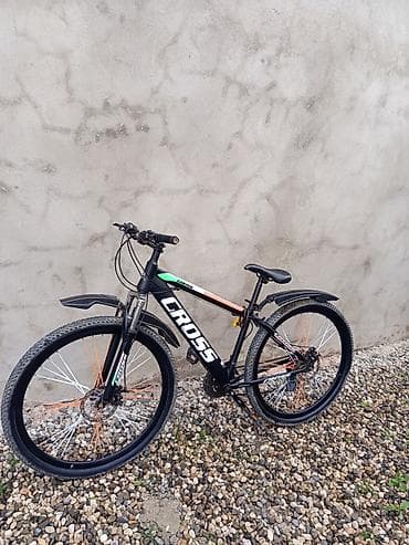 hoverboard qiymeti bakida: CROSS dağ velosipedi - Çərçivə: yüngül alaşımlı, idman dizaynı, qara — 2