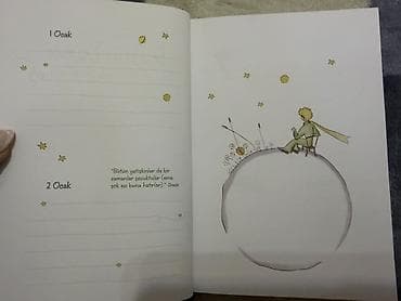 3d defter: Məhsul: “Küçük Prens – Le Petit Prince” Süresiz Ajanda (Epsilon — 3