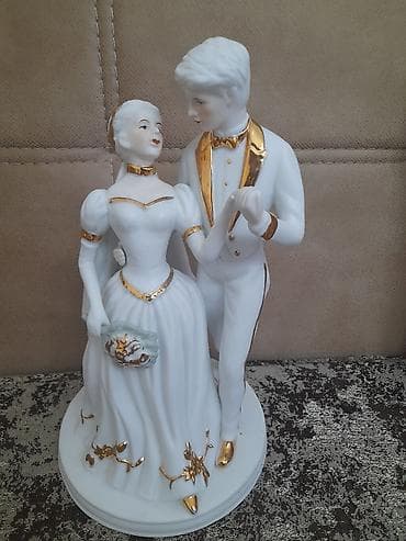 Fiqurlar: Fiqur, Keramika, rəng - Ağ — 1