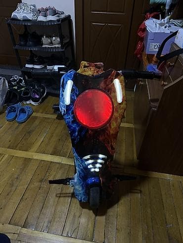 elektro samokat: Elektrik drift skuter – “od və buz” (fire & ice) dizaynlı - Uşaq — 7
