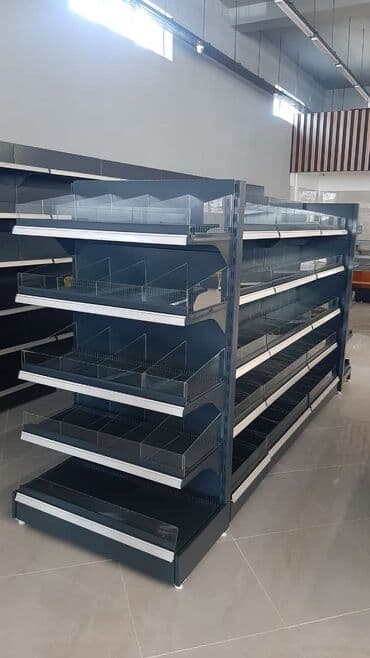 ref vitrin: Vitrin polkalar istehsalı✔️ Tək və iki tərəfli model✔️ Fabrika — 7