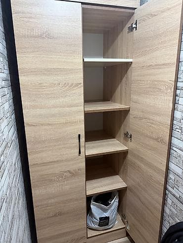 qarderob dolab: İşlənmiş, 3 qapılı, Digər rəng, Açılan, Düz dolab — 3