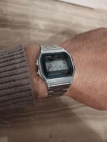 casio qol saatı: Qol saatı, Casio, rəng - Gümüşü — 1