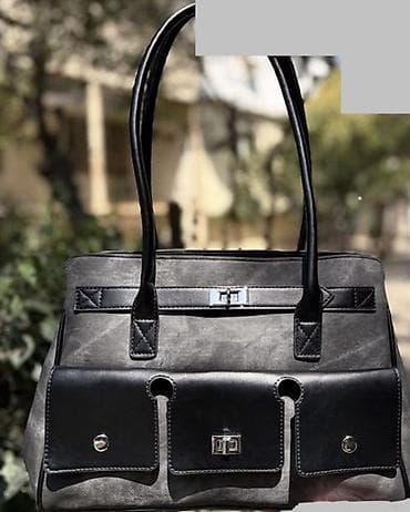 Çantalar: Qadın əl çantası - Material: süni dəri - Forma: strukturlaşdırılmış — 1