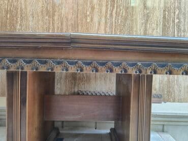 Садовая, уличная мебель: Гостиный стол, Б/у, Раскладной, Дерево, Прямоугольный стол — 3