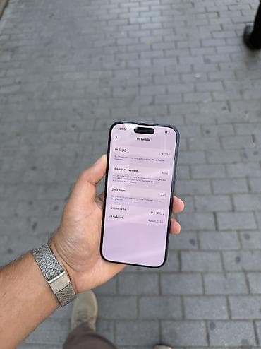 iphone usb: IPhone 17 Pro, 256 GB, Blue Titanium, Zəmanət, Face ID — 6