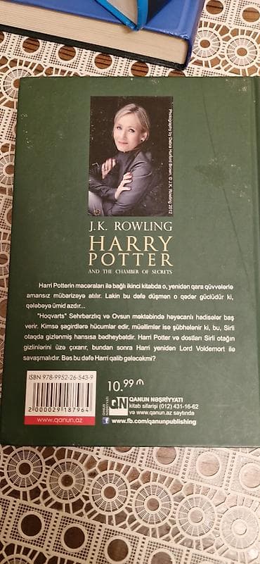 harry potter 2 azerbaycan dilinde: Satışda: Kitablar toplusu 1 ri 7manat 1) C.K. Roulinq – “Harri Potter — 8
