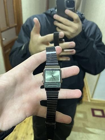 Smart qolbaqlar: Qol saatı, Casio, rəng - Gümüşü — 2