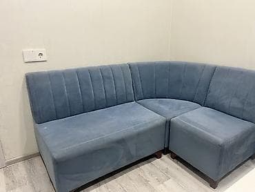 Künc divan, Açılmayan, Bazasız, Vеlur parça, Çatdırılma yoxdur