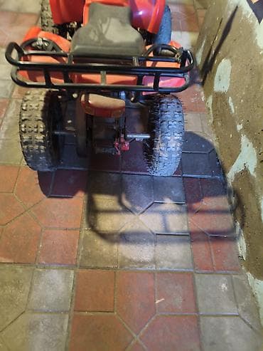 katalka uşaq motosikli: Uşaqlar üçün benzinli mini ATV/kvadrosikl Xüsusiyyətlər: - Gövdə — 5