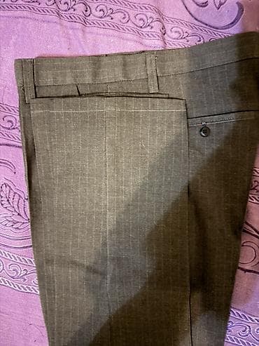 usta geyimi: Klassik Şalvar, Dsquared2, XS, rəng - Boz — 4