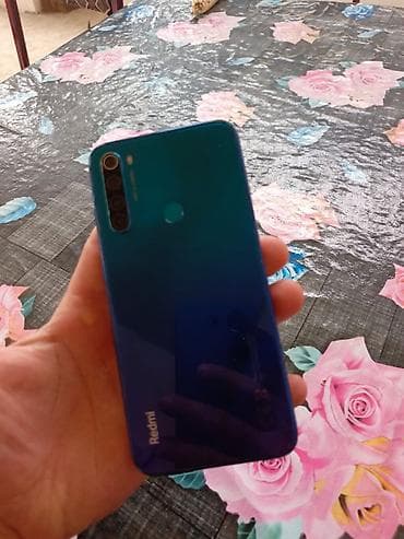 irşad telecom redmi note 8: Redmi Note 8, 64 GB, rəng - Mavi, Barmaq izi — 3