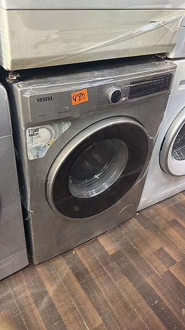 beko paltaryuyan servis: Paltaryuyan maşın Vestel, 8 kq, Avtomat, Qurutmasız, Kredit yoxdur — 1