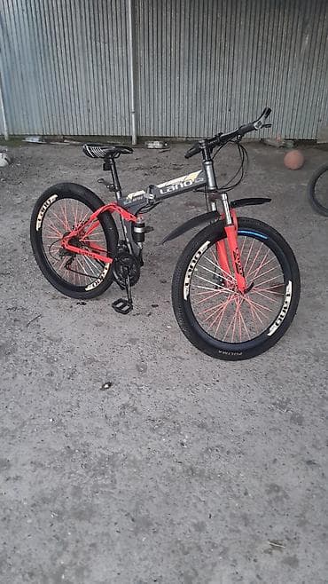velosiped 12lik: LANQ dağ/şəhər velosipedi - Qatlanan alüminium gövdə: daşınma və — 3