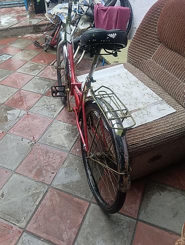 Городские велосипеды: Б/у Городской велосипед 26", скоростей: 1, Самовывоз — 2