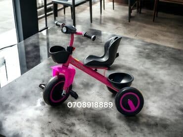 велосипеды от 1 года: İşıqlı və musiqili Luanjay velosipedləri Yeni gəldi 2-5 yaş uşaqlar — 3