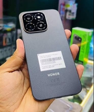 Honor X6c, 128 ГБ, цвет - Черный, Отпечаток пальца