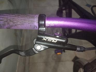 əlcek: 26 ölçü velosiped/ (mor rol, qrips,shikra gidon,tekyaprak,wxm tikanlı — 6