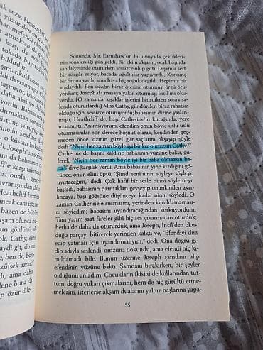 Məhsul: Kitab – “Uğultulu Təpələr” (Emily Brontë) Dil: Türkcə tərcümə — 3