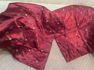 toxumaq üçün saplar: Yataq üçün rəng - Qırmızı Yataq örtüyü — 8