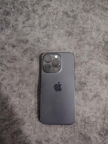 adapt: IPhone 15 Pro, 256 GB, Qara, Zəmanət, Simsiz şarj, Face ID — 2